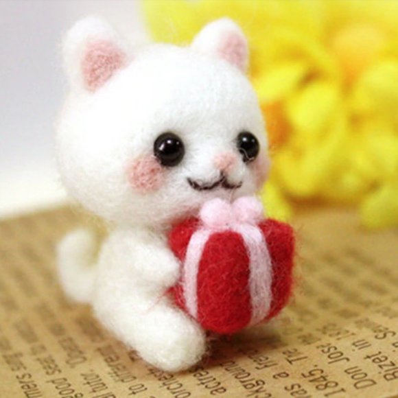 Wool Needle Felting - Animal Keychain - Picture 6 of 8